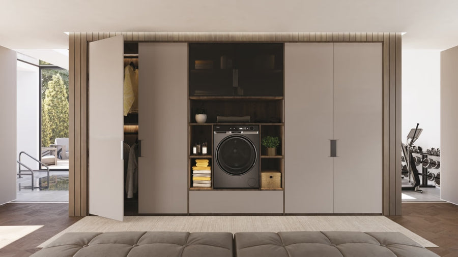 Lave-linge hublot Haier X Series 11 HW100-BD14397PGU1 anthracite de 10 kg, vue 9