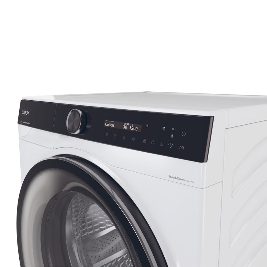 Lave-linge hublot Candy ProWash 700 BS 412B8-S blanc de 12 kg, vue 6