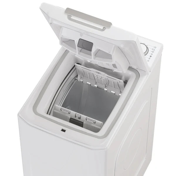 Lave-linge à chargement par le dessus Candy ProWash 500 TCA464TM4-S blanc, vue 5
