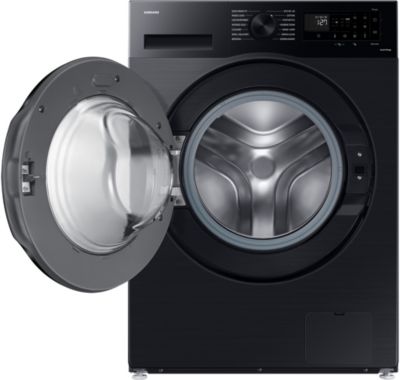 Lave-linge hublot noir Samsung WW80CGC04DAB 8 kg, vue 3