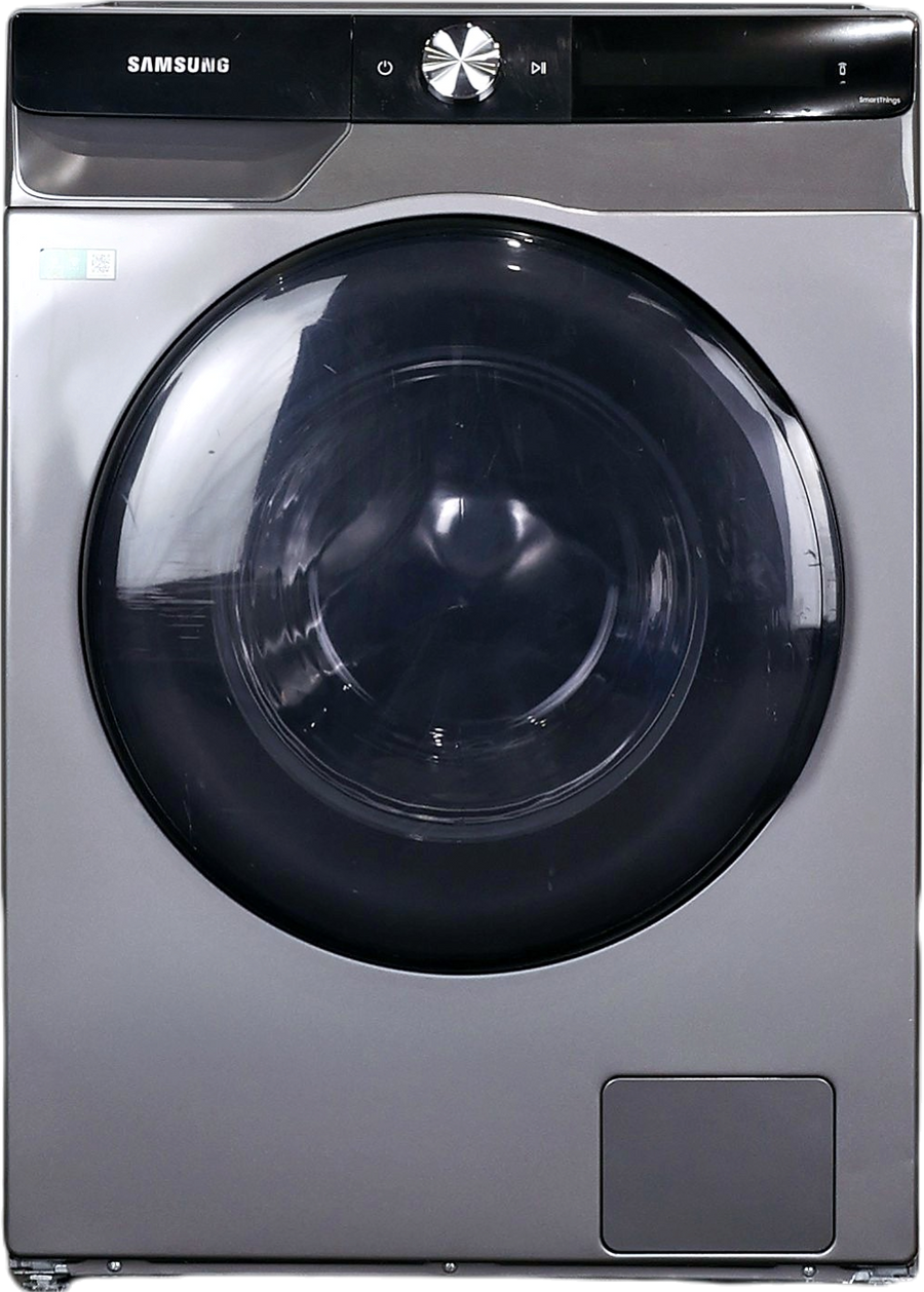 Lave-linge hublot gris Metal Grey Samsung WW90T734DBX 9 kg