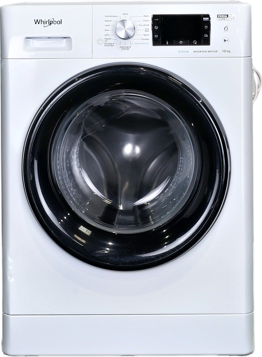 Lave-linge hublot reconditionné Whirlpool FFDB10469BVFR blanc, 10 kg