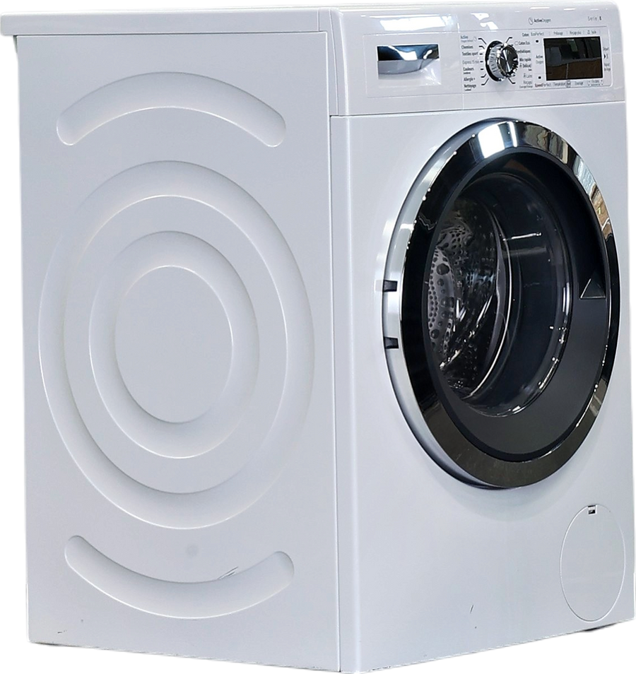 Lave-linge hublot blanc Bosch WAW28750FF 9 kg vu de face, vue 2