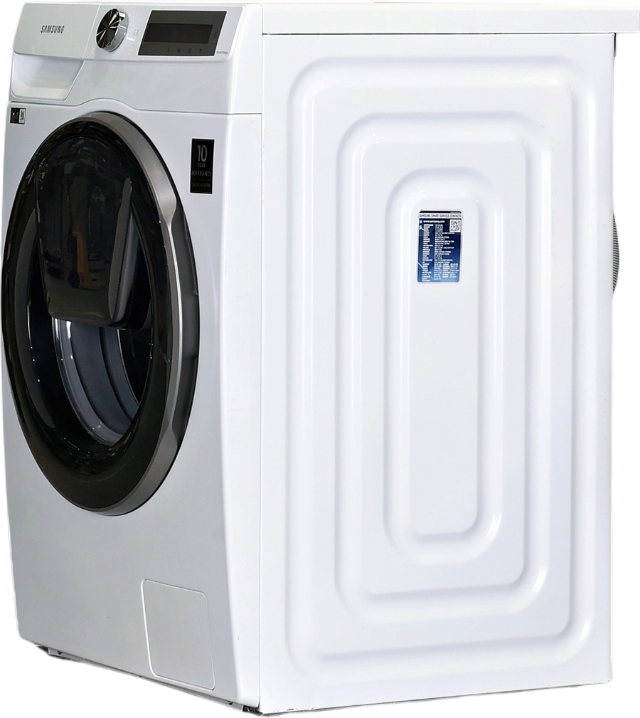 Lave-linge hublot blanc Samsung WW90T684DLH 9 kg, vue 3