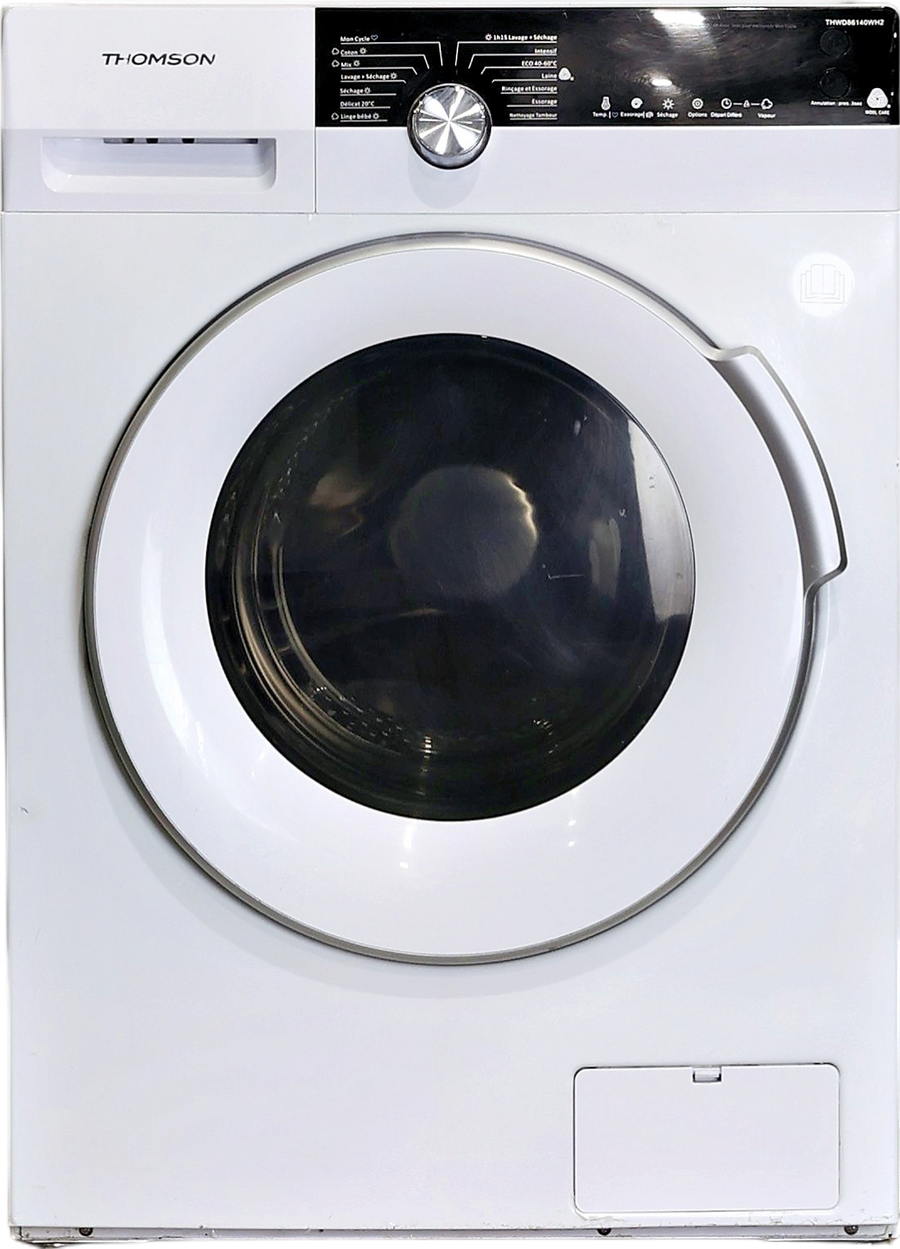Lave-linge séchant blanc Thomson THWD86140WH2 8 kg