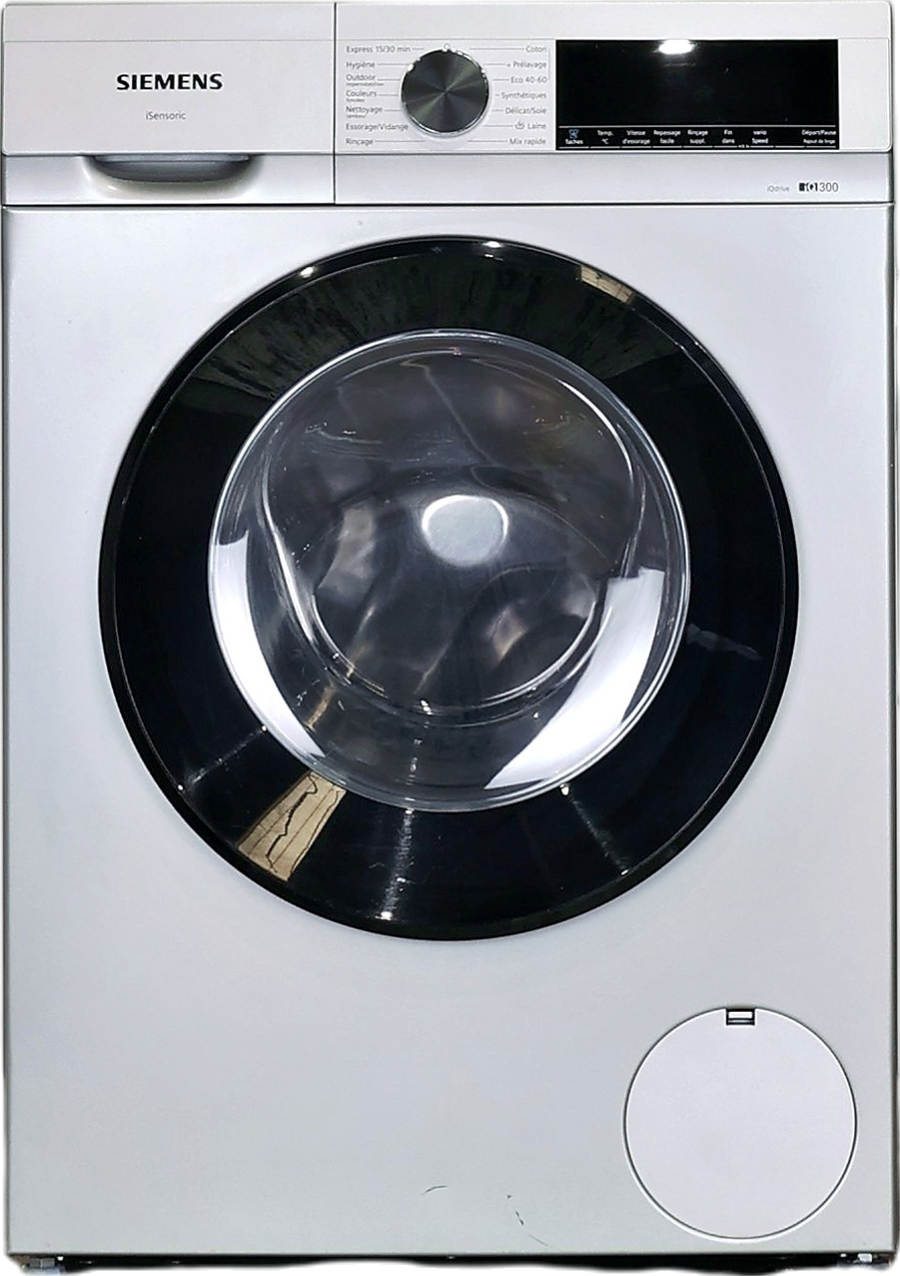 Lave-linge hublot argent Siemens WG44G00XFR 9 kg