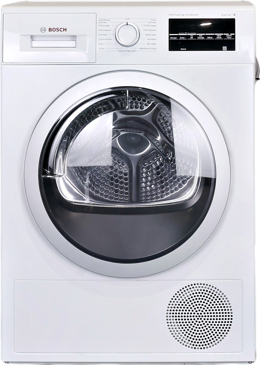 Sèche-linge pompe à chaleur reconditionné Bosch WTW87499FF blanc, 9 kg