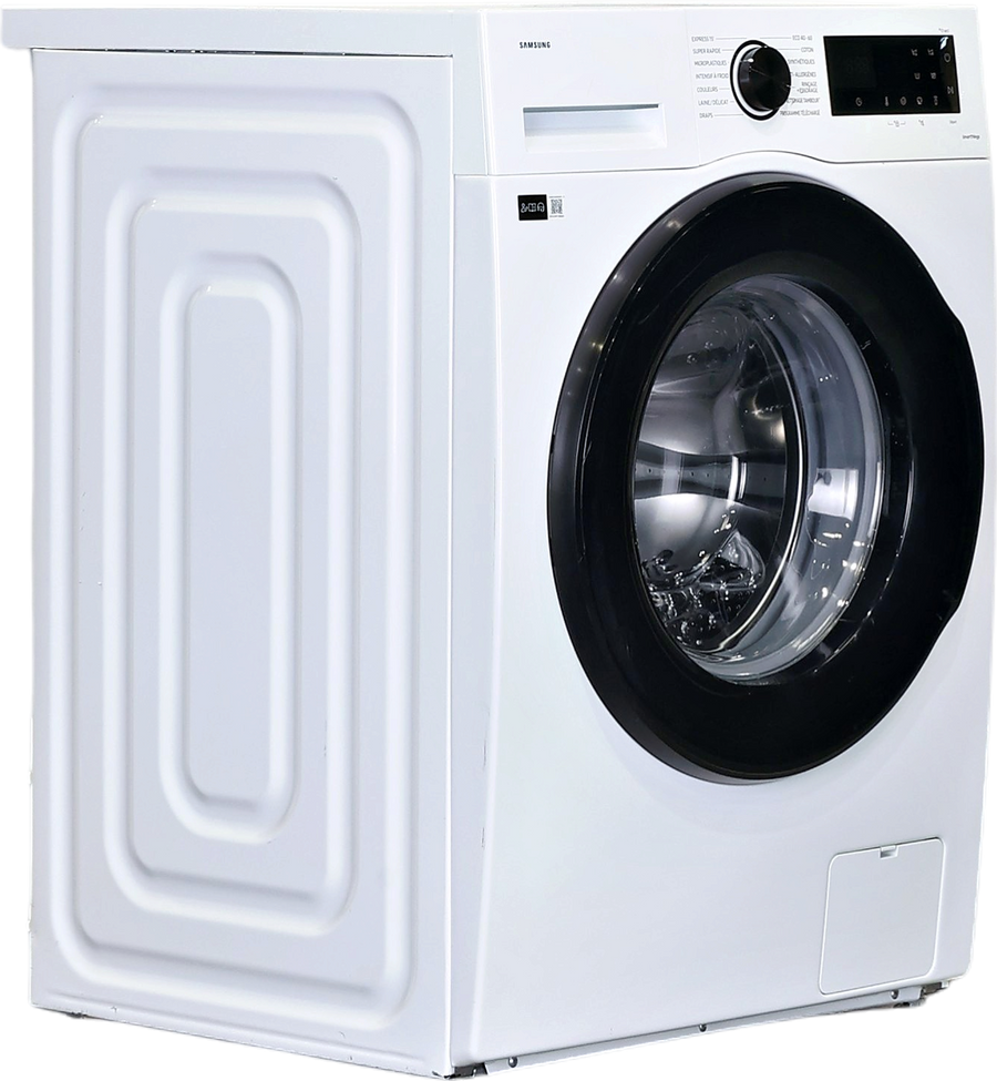 Lave-linge hublot reconditionné Samsung WW11DG5B25AE blanc, 11 kg, vue 2