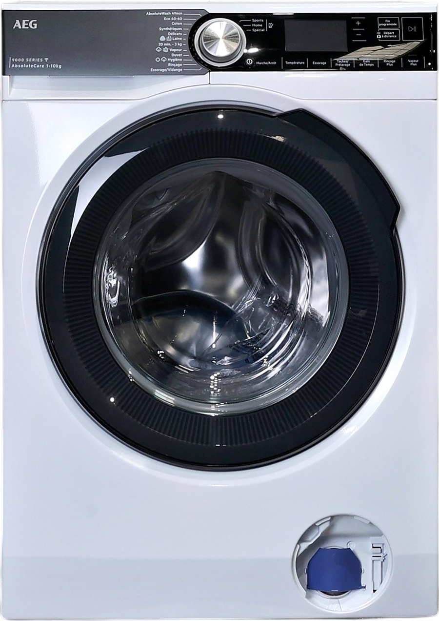 Lave-linge hublot reconditionné AEG LFR95A116SW blanc, 10 kg