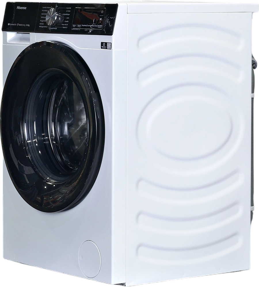 Lave-linge hublot reconditionné Hisense WF3S1045BW3 blanc, 10,5 kg, vue 3