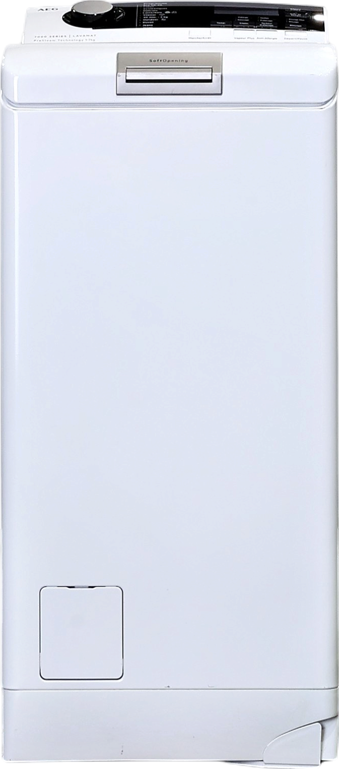 Lave-linge top reconditionné AEG L7TER722E blanc, 7 kg, chargement par le dessus