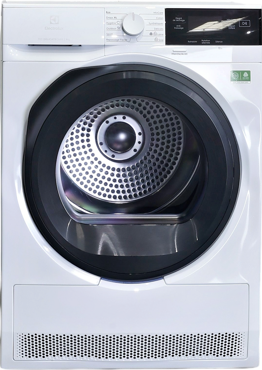 Sèche-linge pompe à chaleur reconditionné Electrolux EW7HI395BN blanc, 9 kg