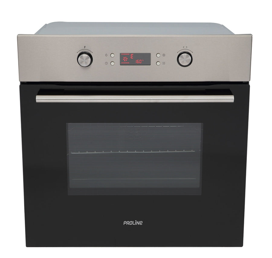 Four encastrable catalyse Proline PMFC70IX noir et inox, vue 2