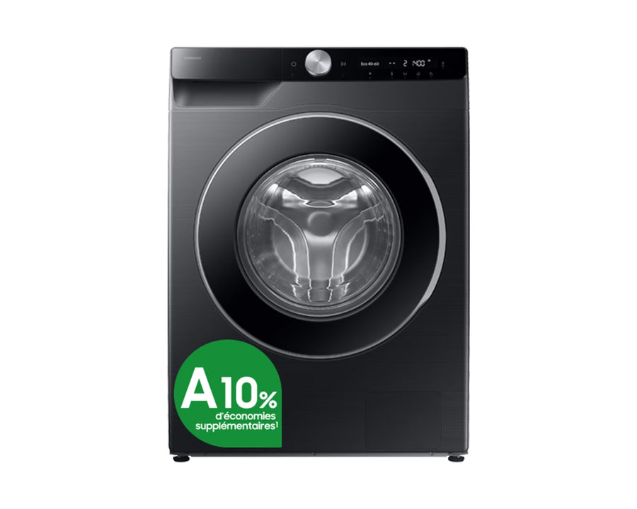 Lave-linge hublot Samsung WW90DG6U85LBU3 9 kg noir