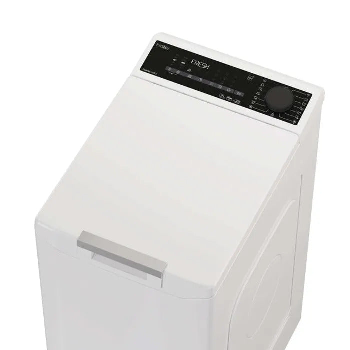 Lave-linge top Haier THASN276TM6-S blanc de 7 kg à chargement par le dessus, vue 2
