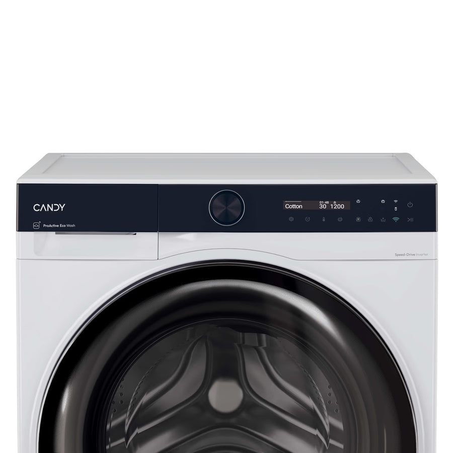 Lave-linge hublot Candy ProWash 700 BS 412B8-S blanc de 12 kg, vue 5