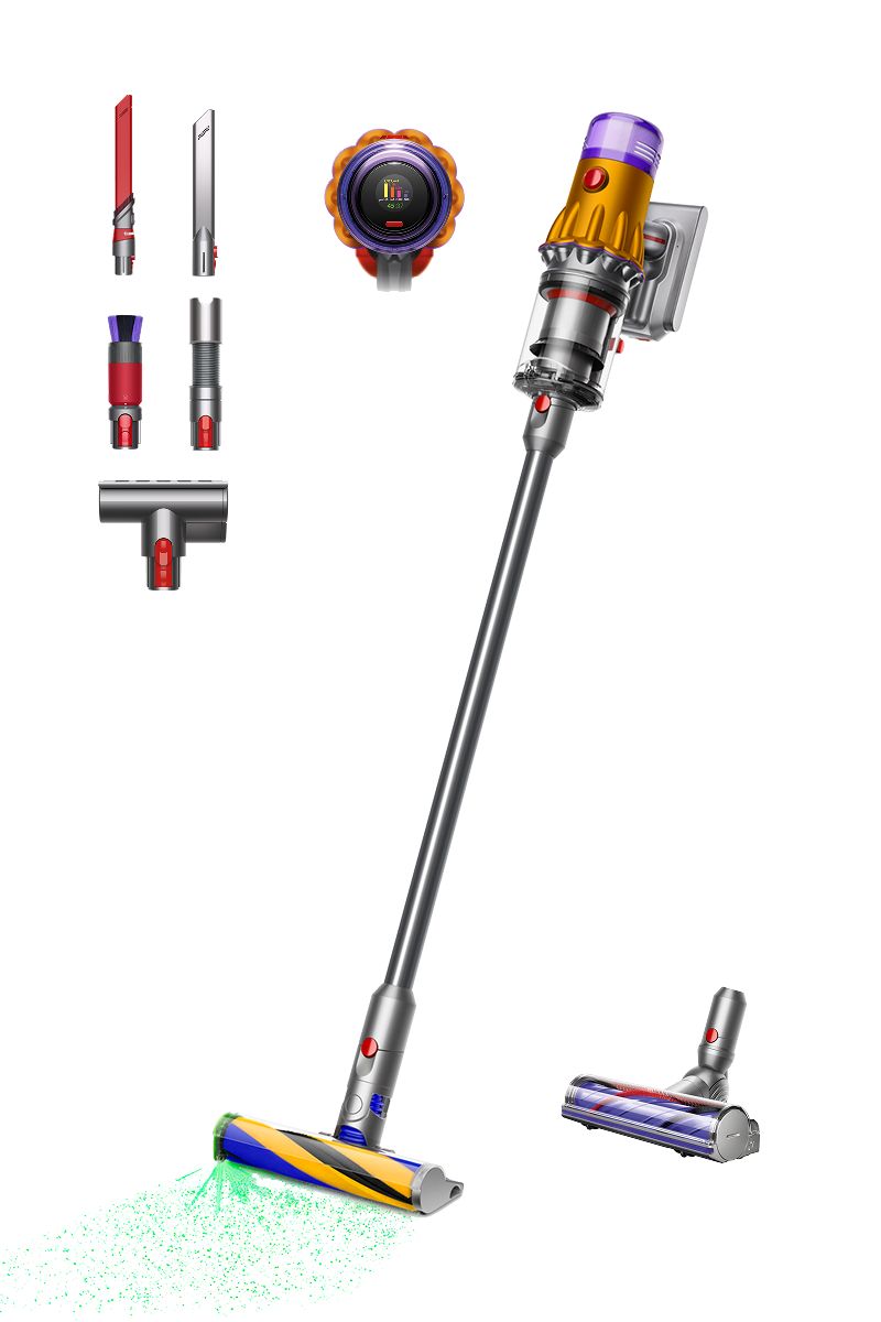 Aspirateur balai sans fil Dyson V12 Detect Slim avec kit de nettoyage minutieux
