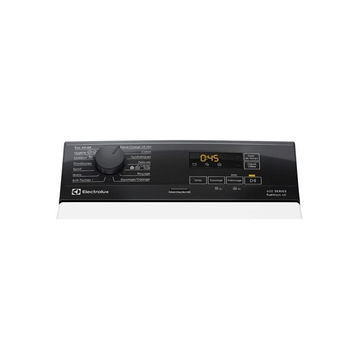 Lave-linge top reconditionné Electrolux EW6TE136DA blanc, 6 kg, 1300 tr/min, vue 3