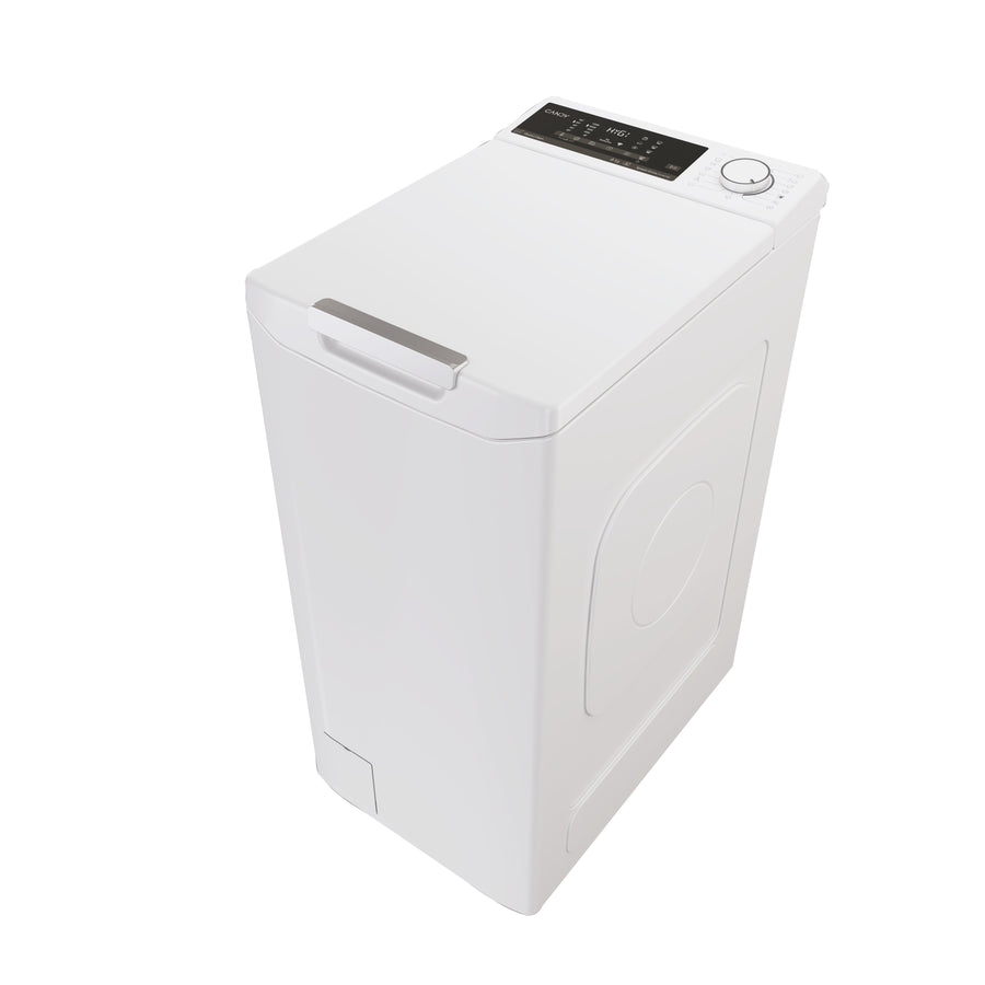 Lave-linge top reconditionné Candy TCAS264TM5-S blanc, 6 kg, largeur 41 cm, vue 3