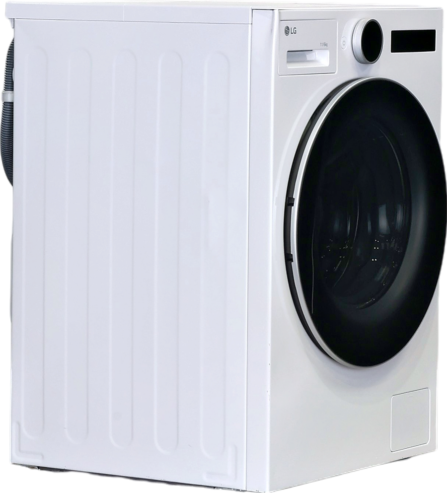 Lave-linge séchant blanc LG F164X71WSTA 11 kg vu de face, vue 2