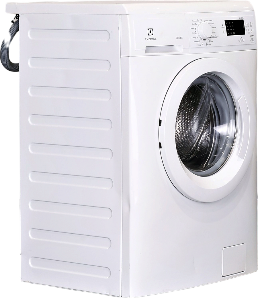 Lave-linge hublot blanc Electrolux EWF1284EOW 8 kg, vue 2