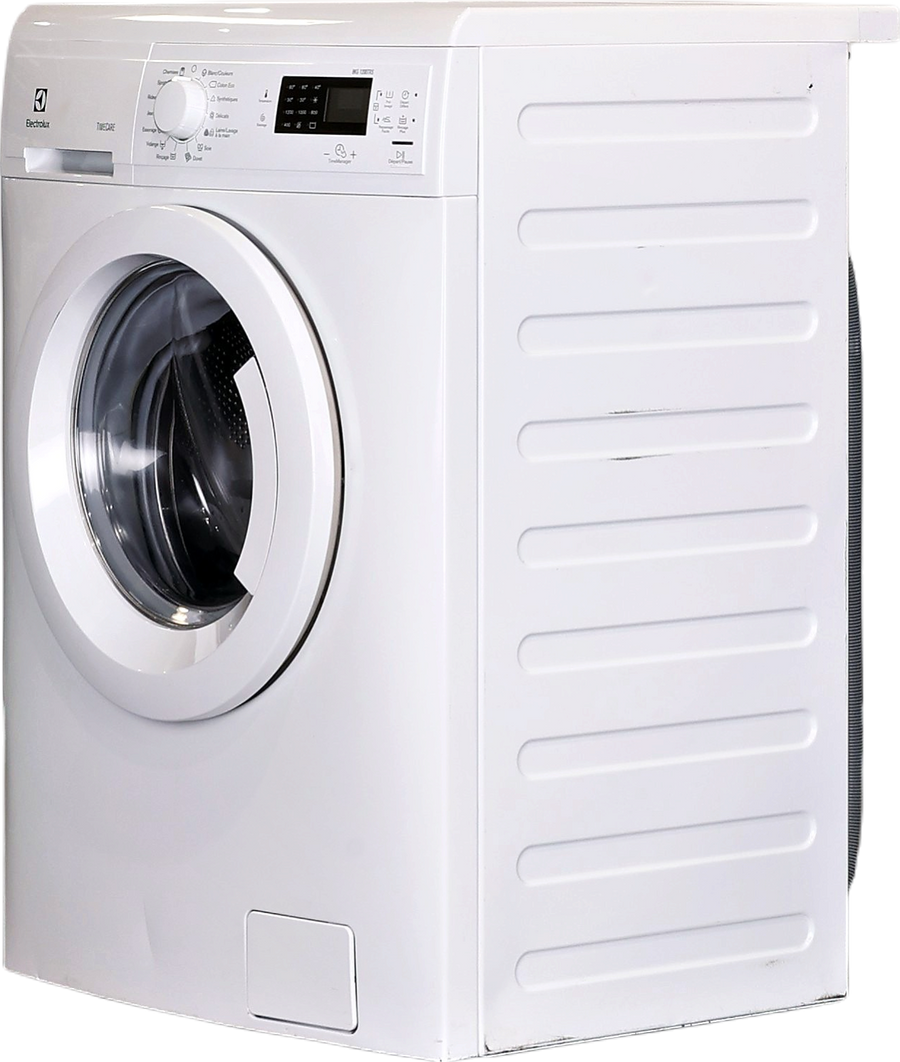 Lave-linge hublot blanc Electrolux EWF1284EOW 8 kg, vue 3