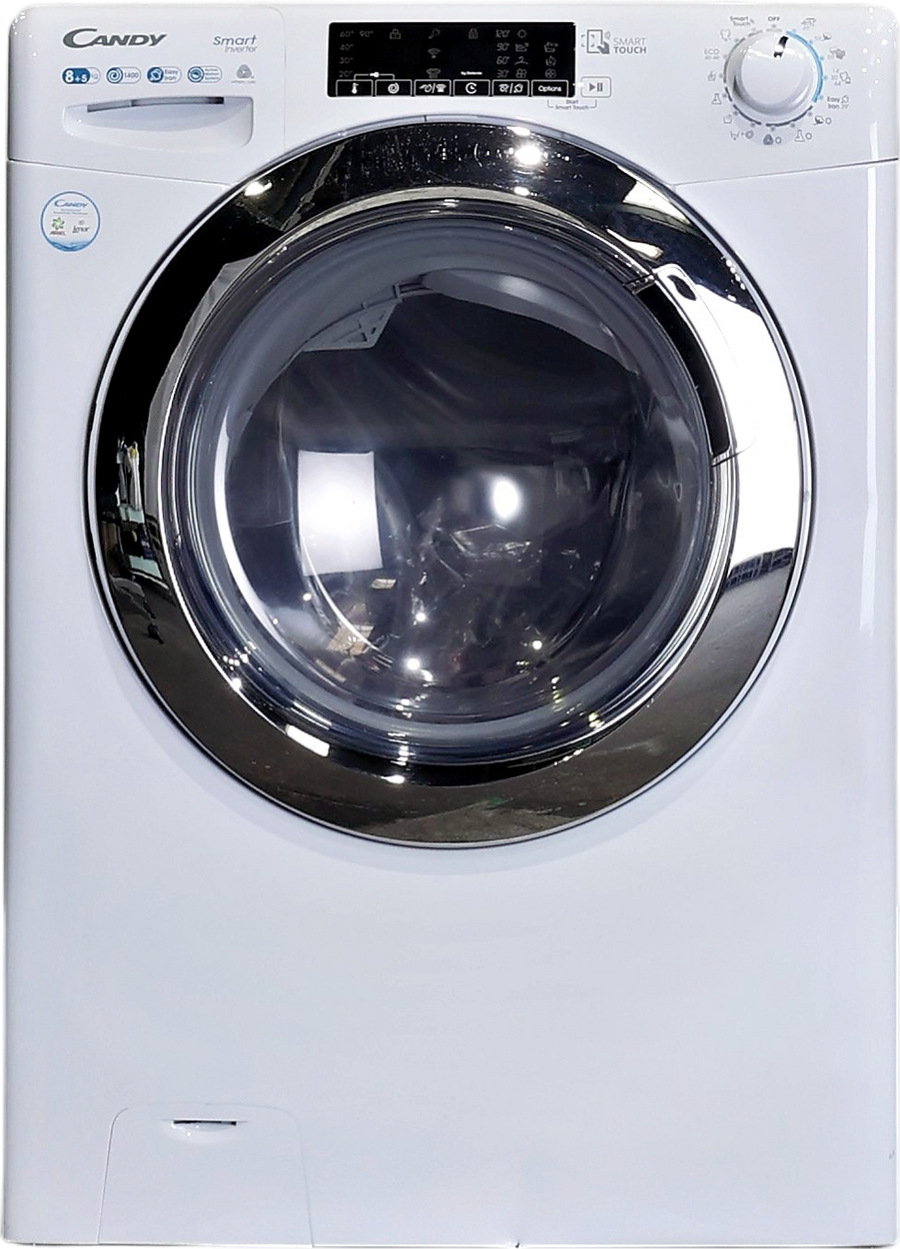 Lave-linge séchant blanc Candy CSWS485TWMRE-47 8 kg