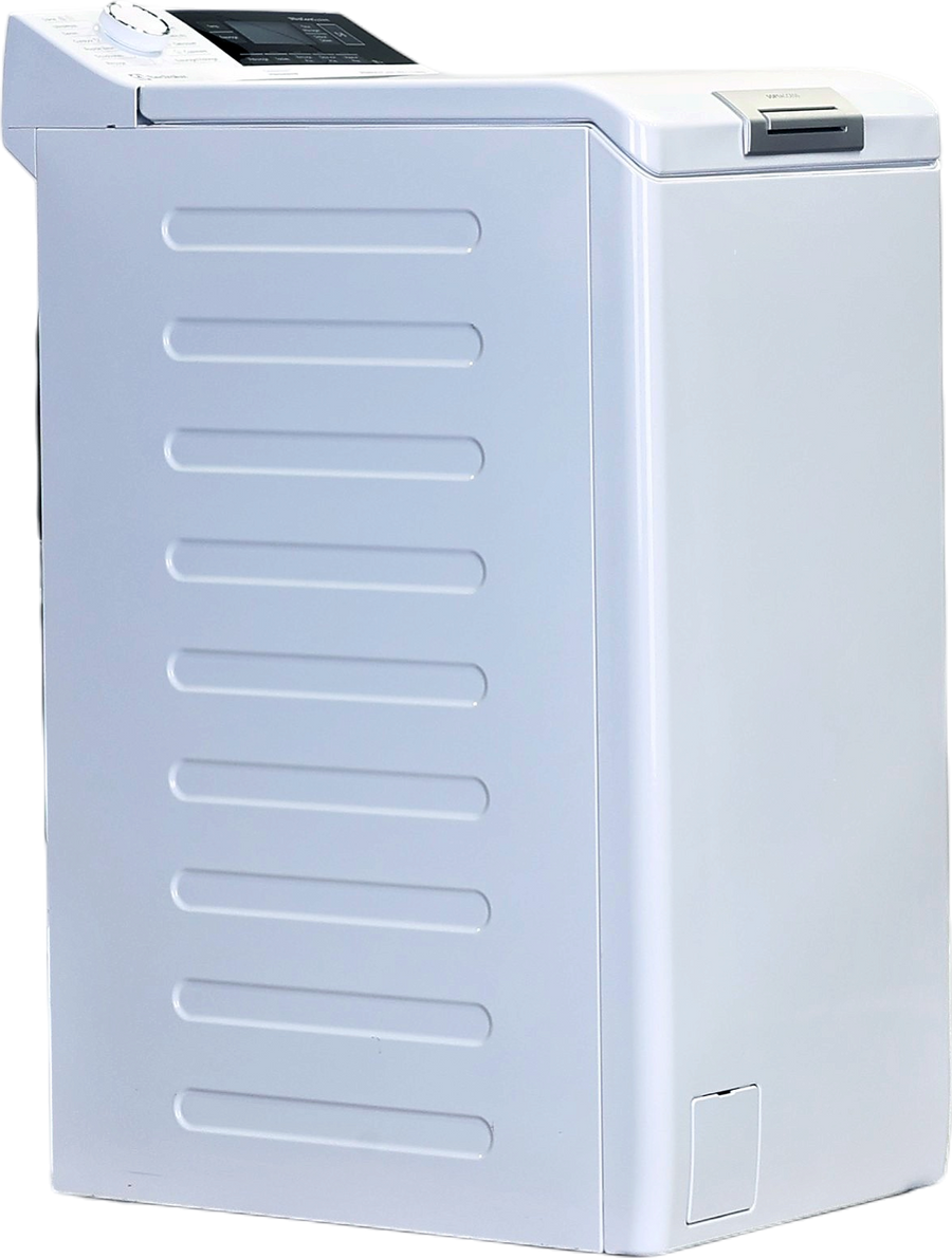 Lave-linge top reconditionné Electrolux EW8T3653BA blanc, 6 kg, programmes vapeur, vue 2
