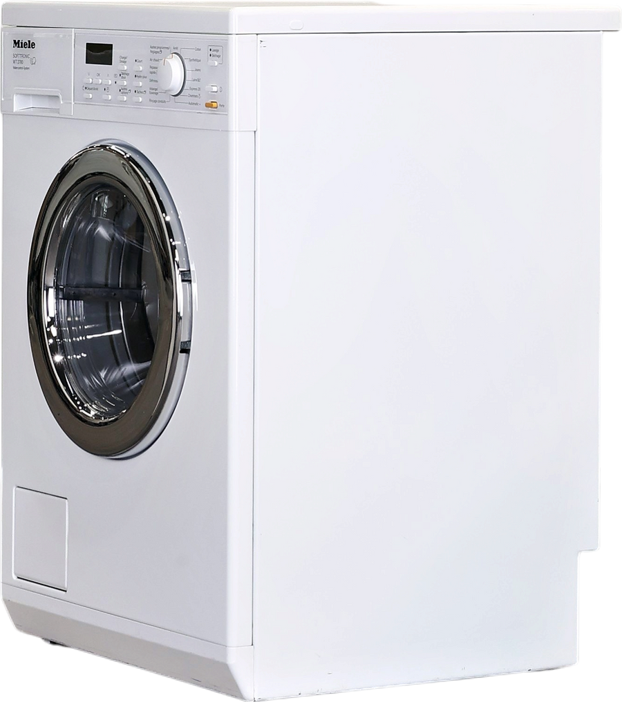 Lave-linge séchant blanc Miele WT-2780-S 5,5 kg vu de face, vue 2
