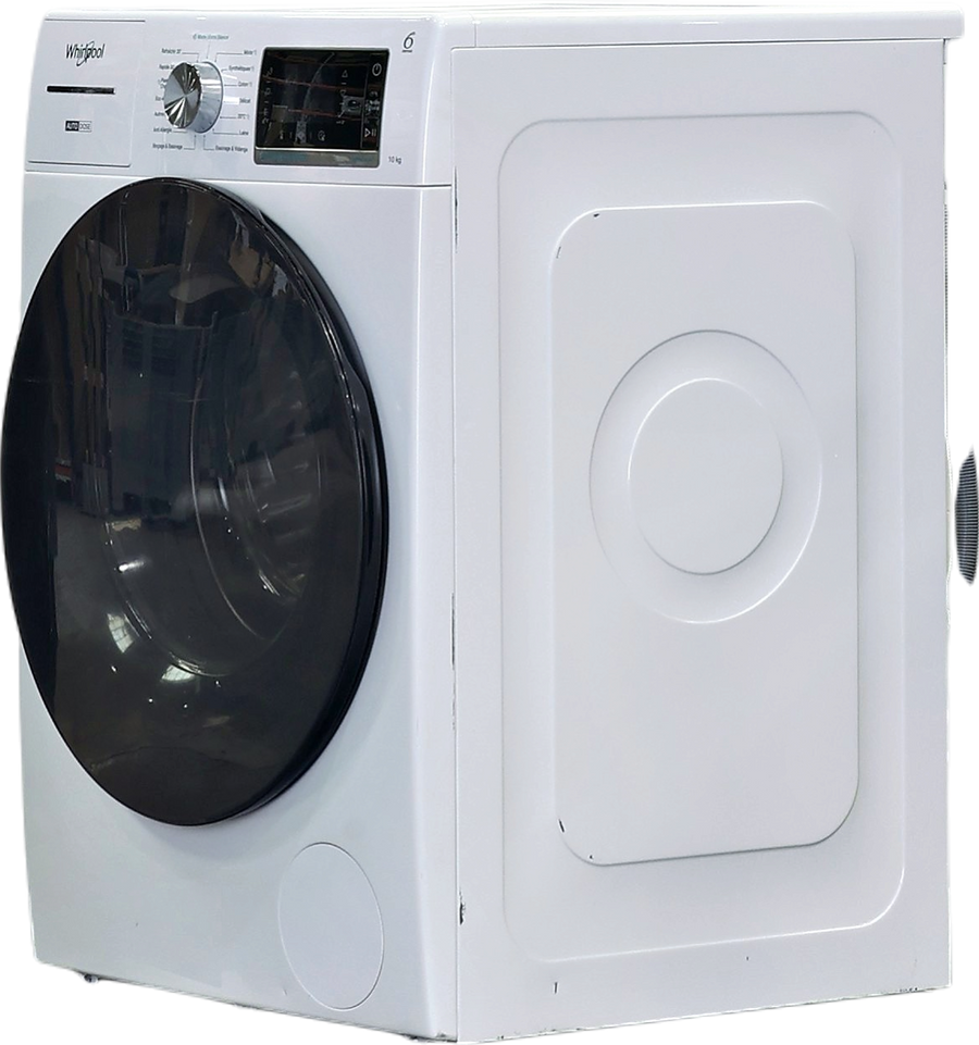 Lave-linge hublot reconditionné Whirlpool W8W046WBFR blanc, 10 kg, vue 3