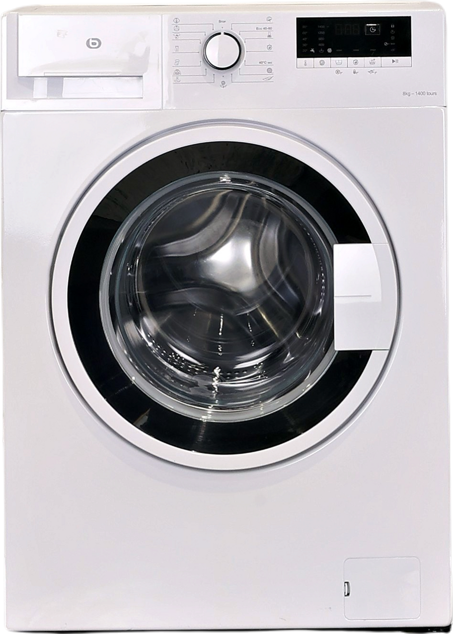 Lave-linge hublot blanc Essentiel B ELF814-2b 8 kg