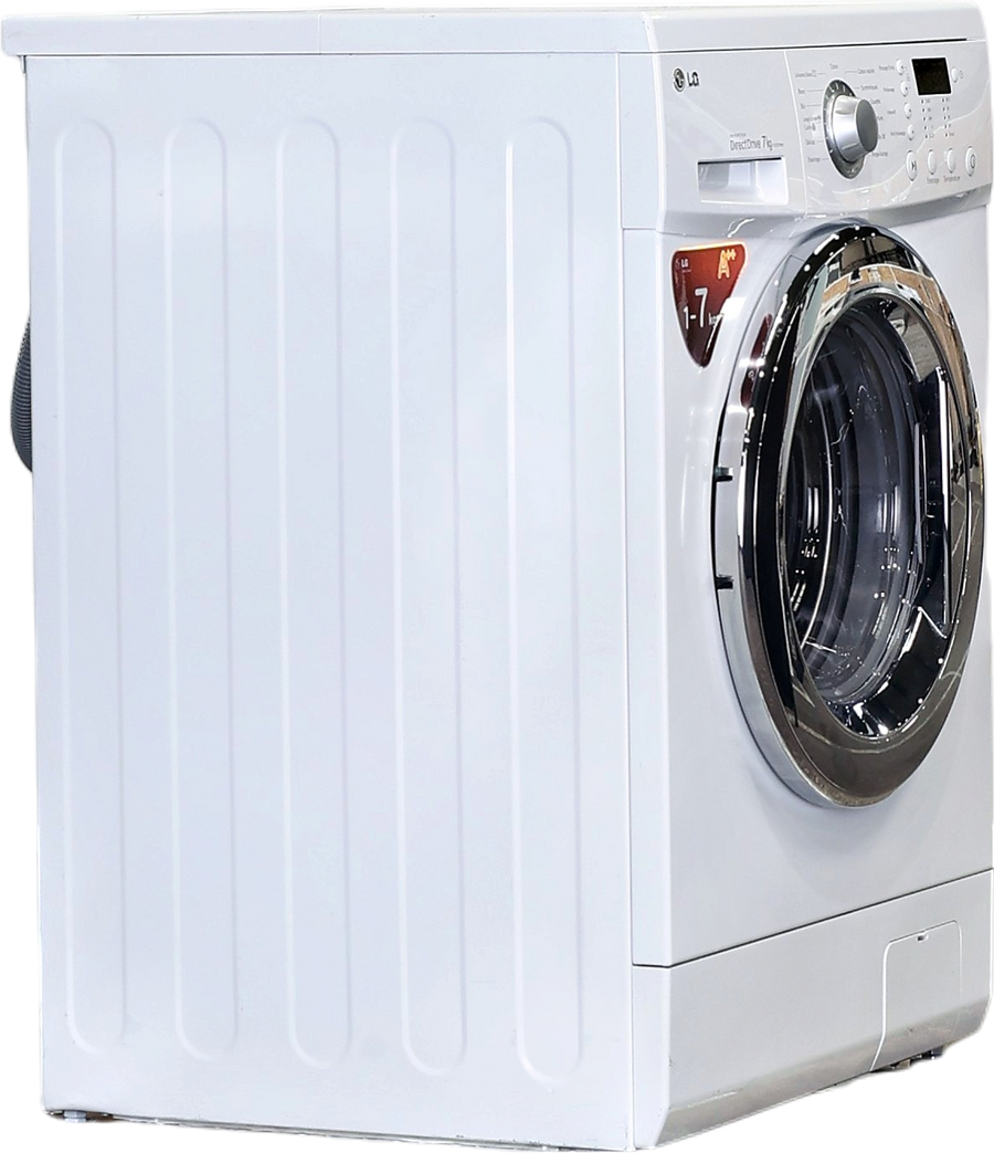 Lave-linge hublot LG F12721WH 7 kg, pose libre 60 cm, vue 2