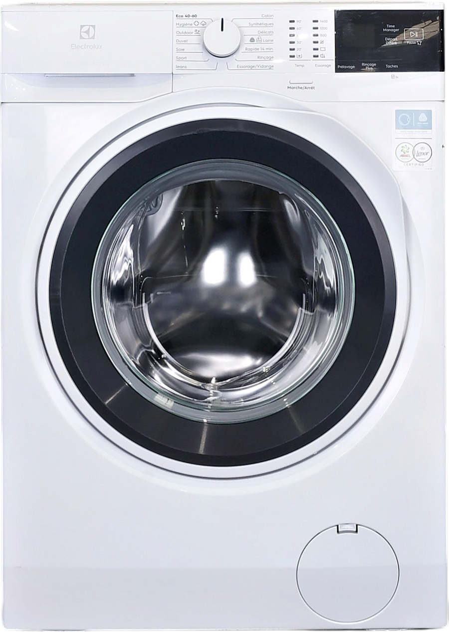 Lave-linge hublot blanc Electrolux EW6FI2814GW 8 kg