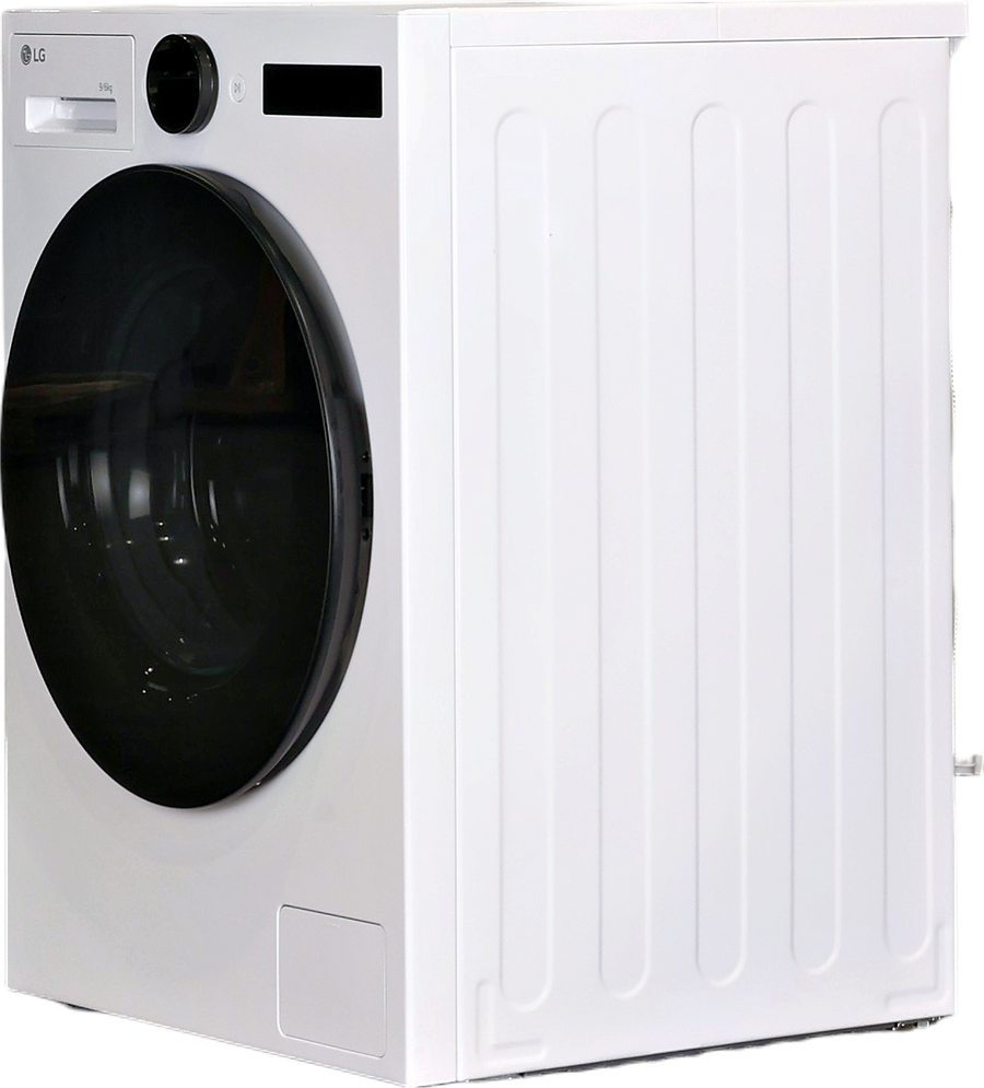 Lave-linge séchant blanc mat LG F964X76WSTA 9 kg, vue 3