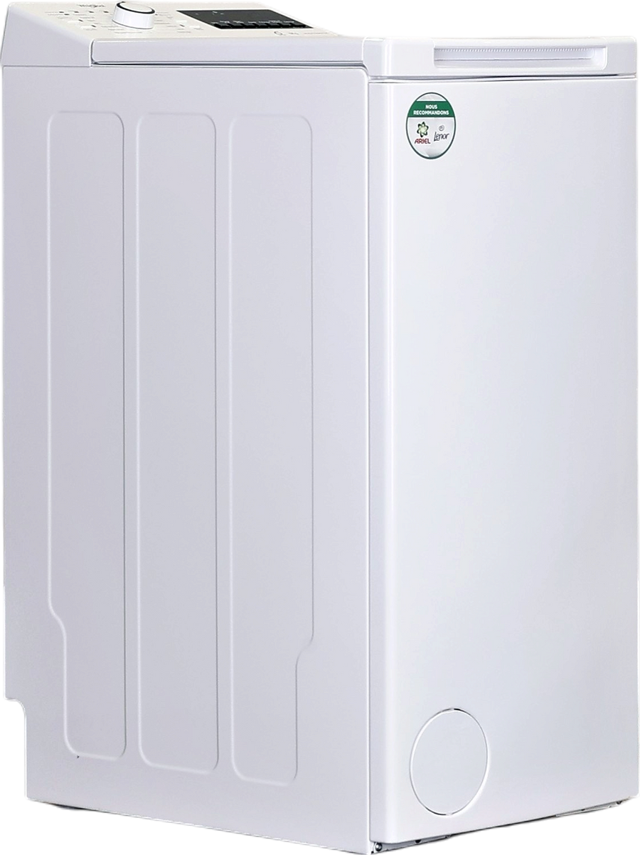 Lave-linge top reconditionné Whirlpool TDLR6268FR blanc, 6 kg, 1200 tr/min, vue 2