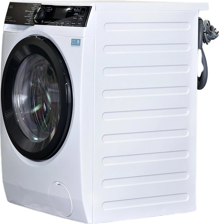 Lave-linge séchant blanc AEG LWR73A1176V 11 kg vu de face, vue 3