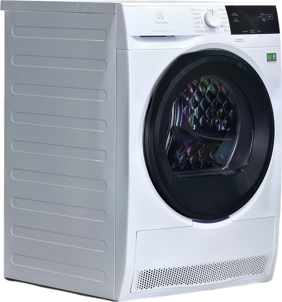 Sèche-linge pompe à chaleur reconditionné Electrolux EW7HI395BN blanc, 9 kg, vue 2