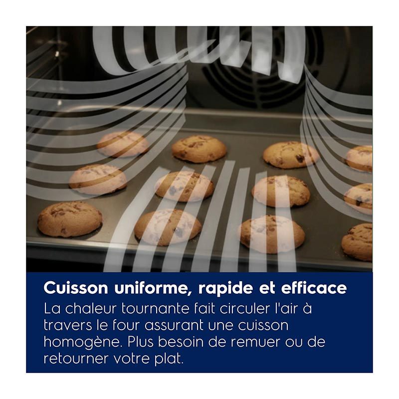 Four encastrable catalyse Electrolux EOF3C40TH 72 L noir mat, vue 2