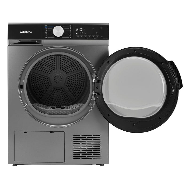 Sèche-linge pompe à chaleur Valberg DHP 8 C S566C 8 kg à hublot, vue 2