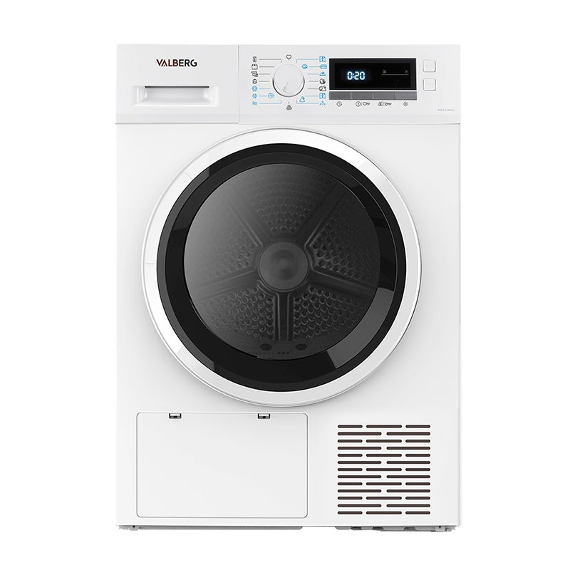Sèche-linge pompe à chaleur Valberg DHP 8 D W566C 8 kg à hublot