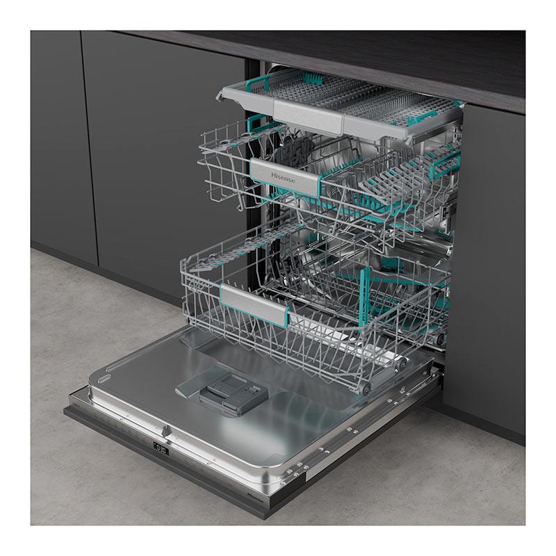 Lave-vaisselle tout intégrable Hisense HV673B66 de 60 cm, 16 couverts, vue 5