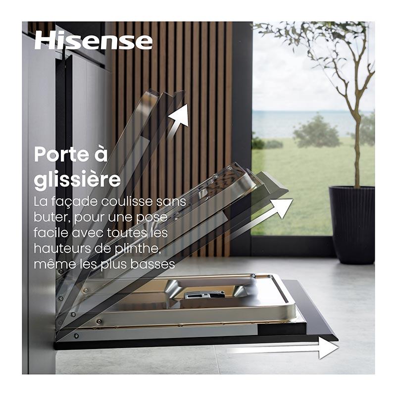 Lave-vaisselle tout intégrable Hisense HV673B66 de 60 cm, 16 couverts, vue 7