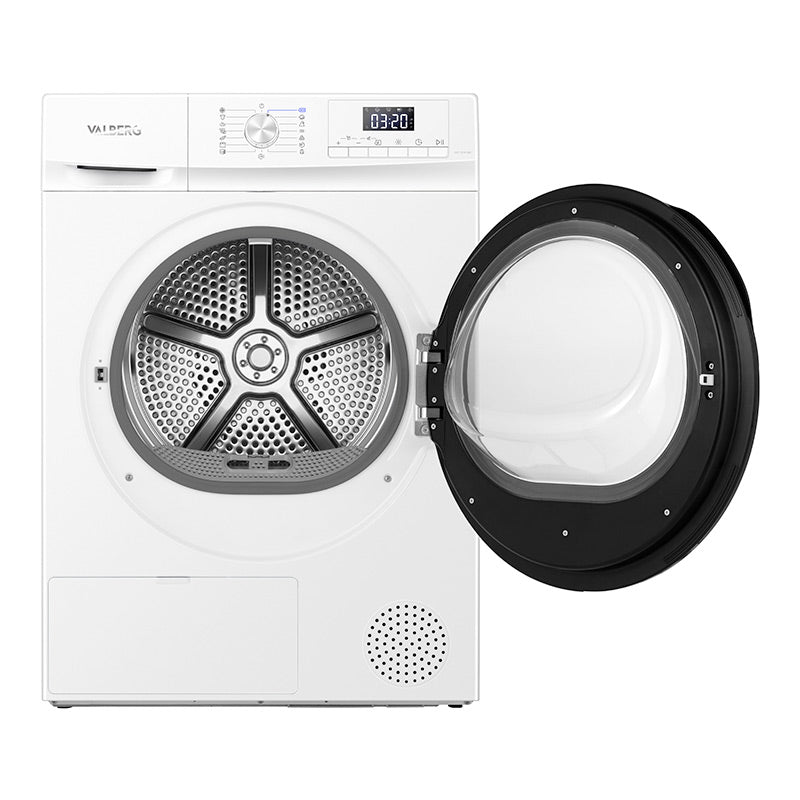 Sèche-linge pompe à chaleur Valberg DHP 7 D W180C 7 kg à hublot, vue 2
