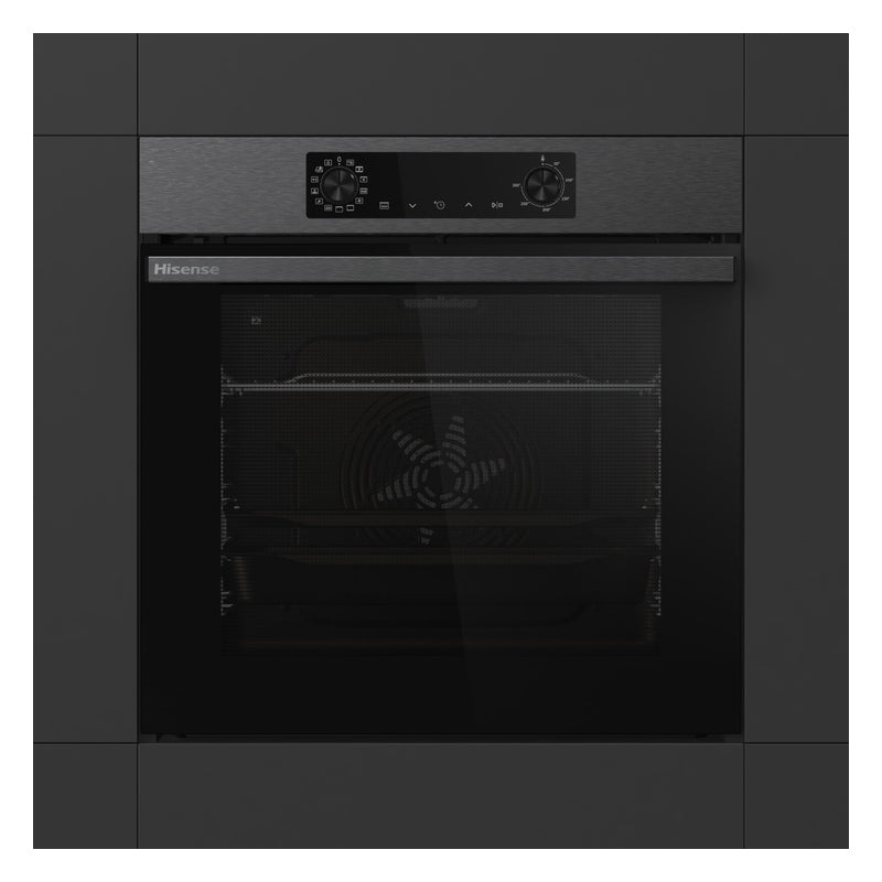 Four encastrable pyrolyse Hisense BSA 65226 PBX 77 L noir, vue 7