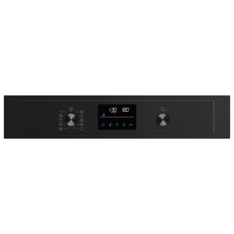 Four encastrable pyrolyse Electrolux EOF4P56H 72 L noir avec rails télescopiques, vue 2