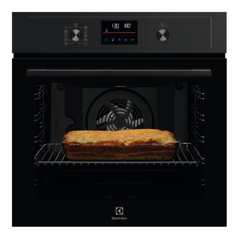 Four encastrable pyrolyse Electrolux EOF4P56H 72 L noir avec rails télescopiques