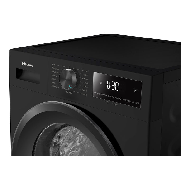 Sèche-linge pompe à chaleur Hisense DH1I900UBDC 9 kg à hublot, vue 3
