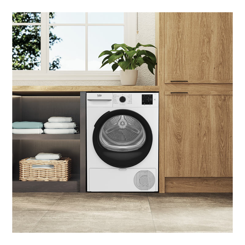 Sèche-linge pompe à chaleur Beko KBM3TF31023W 10 kg à hublot, vue 6