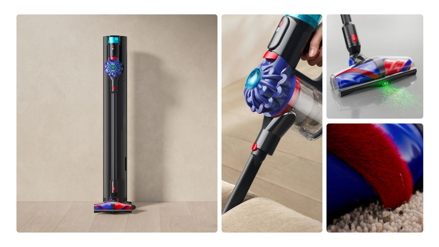 Aspirateur balai sans fil Dyson V10 Konical avec station Auto-Empty Dok, vue 4