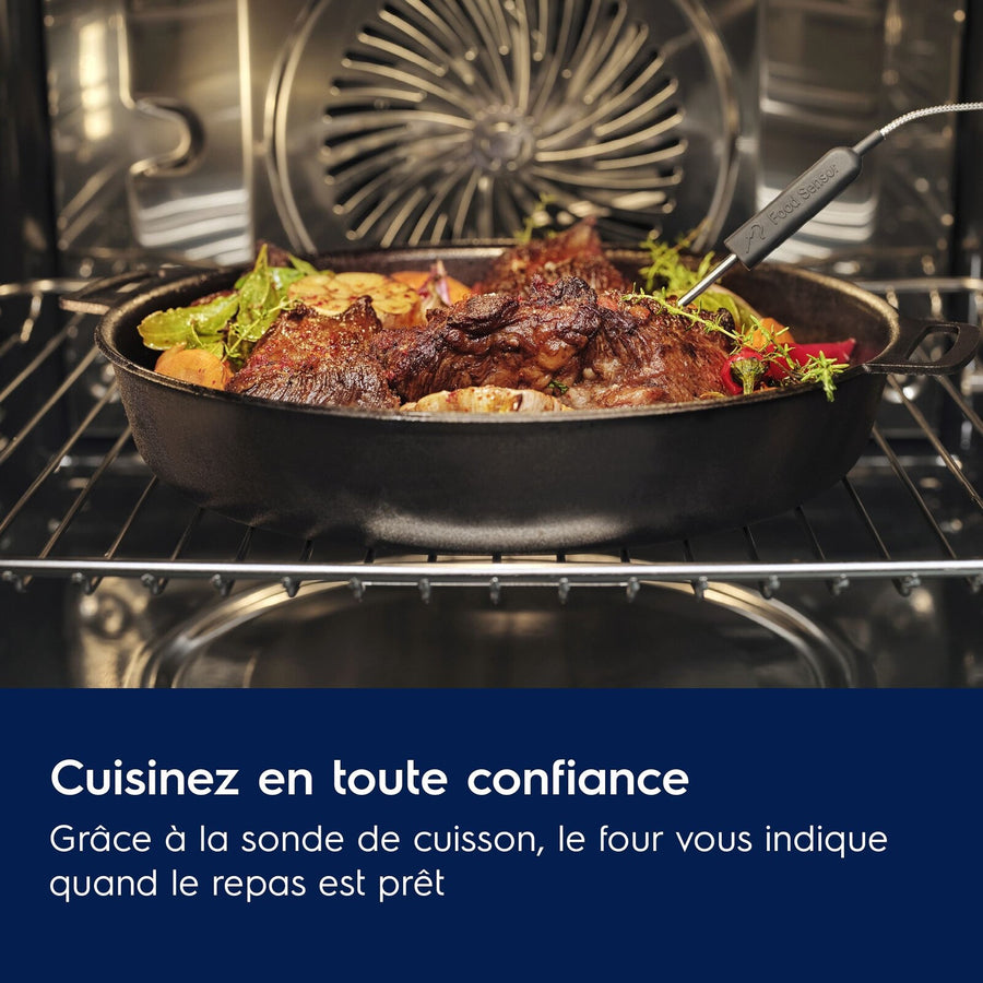 Four encastrable pyrolyse Electrolux EOC6P67Z2 noir et inox, 72 L, vue 4